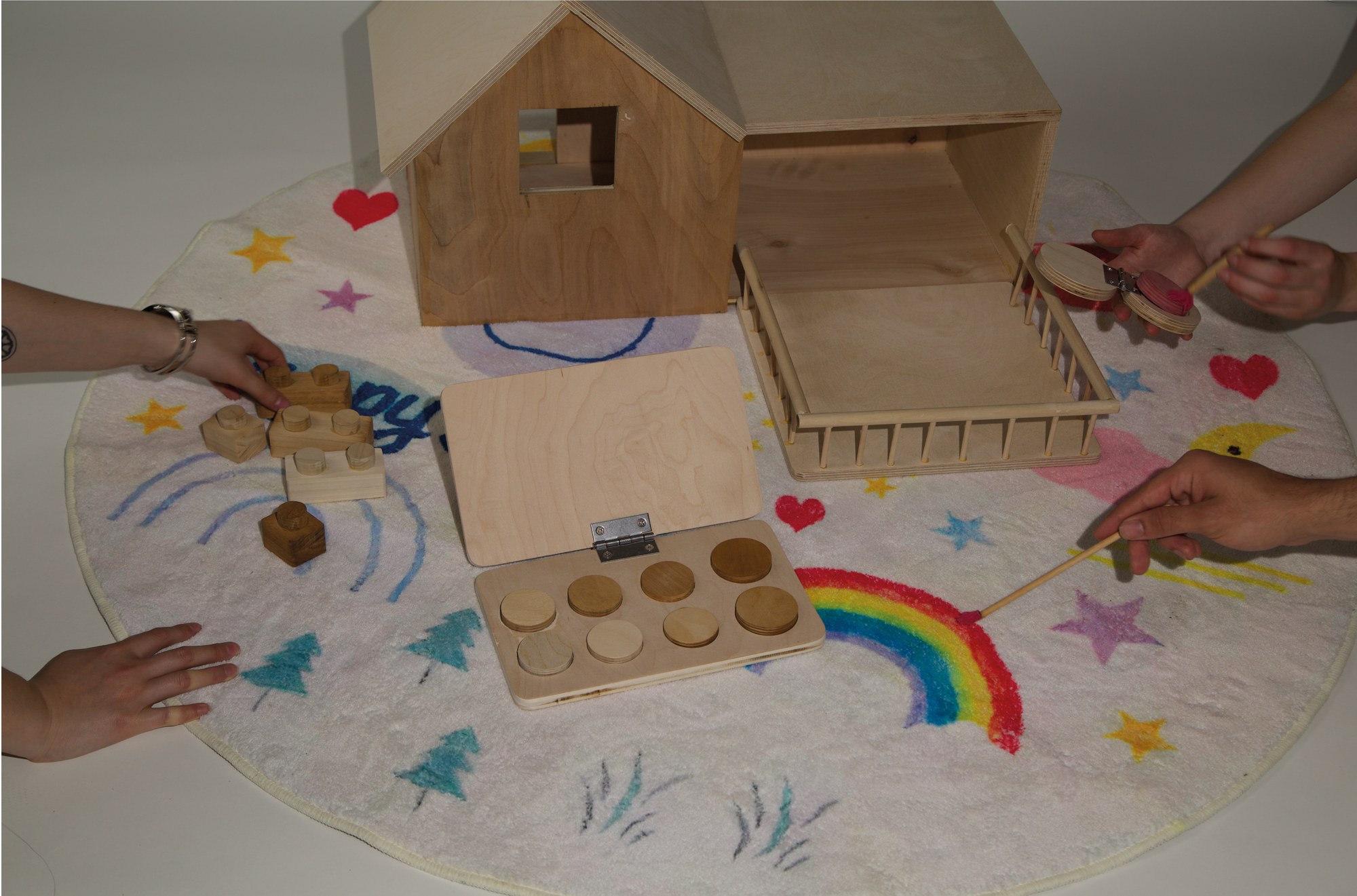 Nature's Nook wooden building-toy